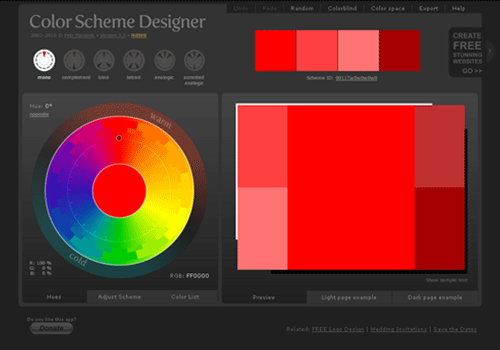 Color Scheme Designer